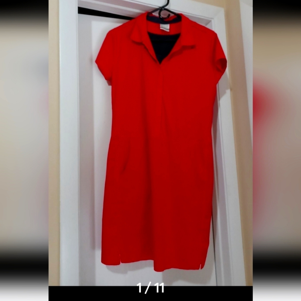 Nike  Sport Dri Fit Performance Golf/Tennis/Pickleball athleisure dress EUC sz12